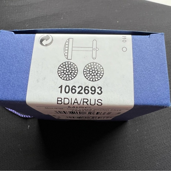SWAROVSKI Moliere Round Pave Cufflinks 1062693 | Original Boxes - Picture 7 of 7